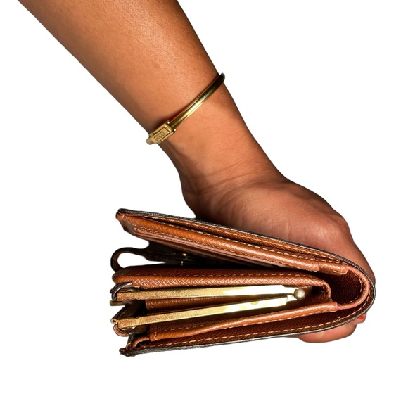 Louis Vuitton Monogram Porte Monnaie Billets Viennois Bifold Wallet/2Y0212 - Picture 12 of 14